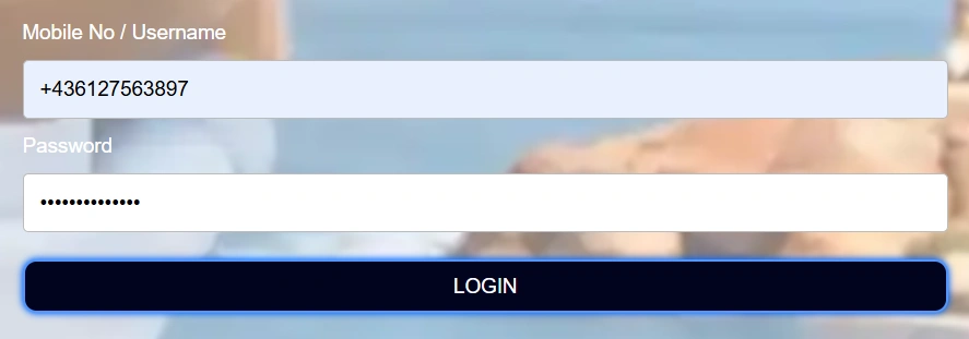 Kangaroo88 Casino login and registration interface